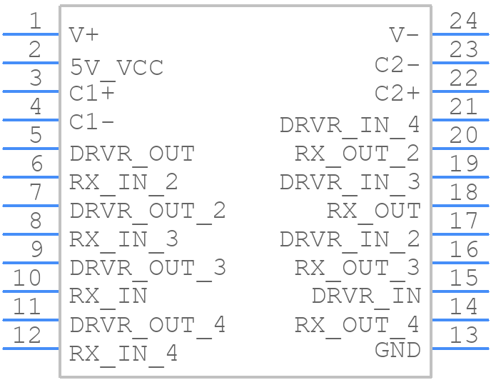 LT1134ACSWPBF - Analog Devices - PCB symbol