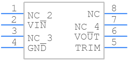 LT1236CCS8-5PBF - Analog Devices - PCB symbol