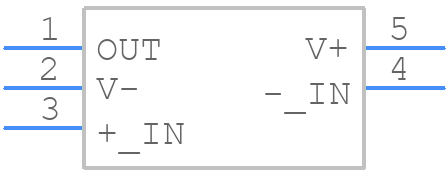 LT1395CS5PBF - Analog Devices - PCB symbol
