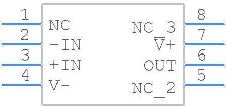 LT1494IS8PBF - Analog Devices - PCB symbol