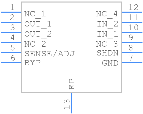LT1763CDEPBF - Analog Devices - PCB symbol
