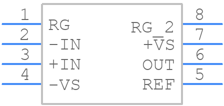 LT1789IS8-1PBF - Analog Devices - PCB symbol
