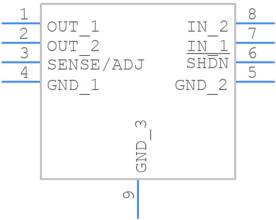LT1965EMS8EPBF - Analog Devices - PCB symbol