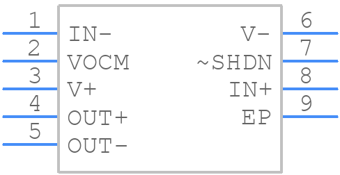 LT1994HDD - Analog Devices - PCB symbol