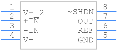LT1999HS8-10PBF - Analog Devices - PCB symbol