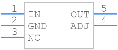 LT3014BES5PBF - Analog Devices - PCB symbol