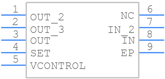 LT3080EMS8EPBF - Analog Devices - PCB symbol