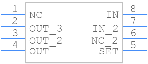 LT3082ETS8TRMPBF - Analog Devices - PCB symbol