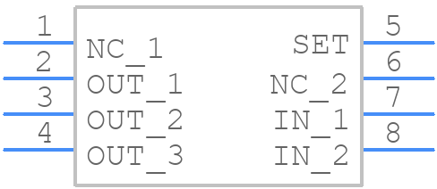 LT3082ETS8TRPBF - Analog Devices - PCB symbol