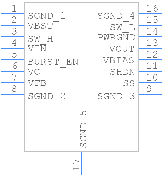 LT3433EFEPBF - Analog Devices - PCB symbol