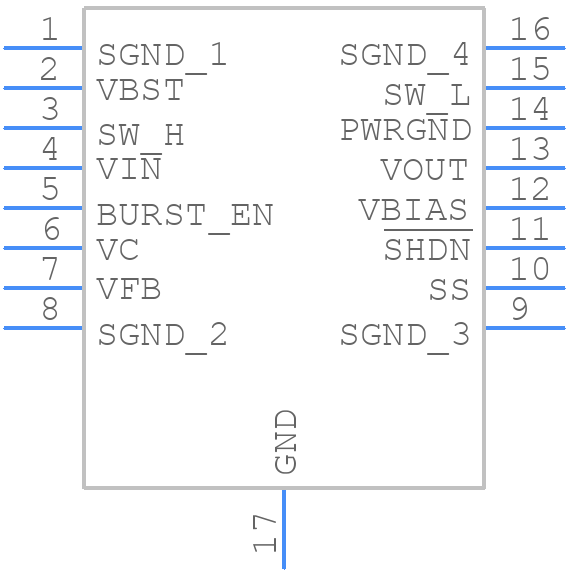 LT3433IFEPBF - Analog Devices - PCB symbol