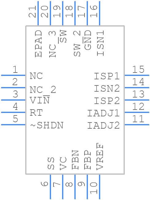 LT3477EUFPBF - Analog Devices - PCB symbol