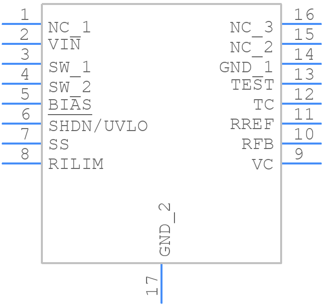 LT3575IFEPBF - Analog Devices - PCB symbol
