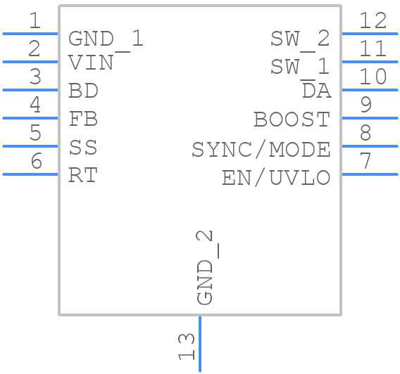 LT3686AEMSEPBF - Analog Devices - PCB symbol