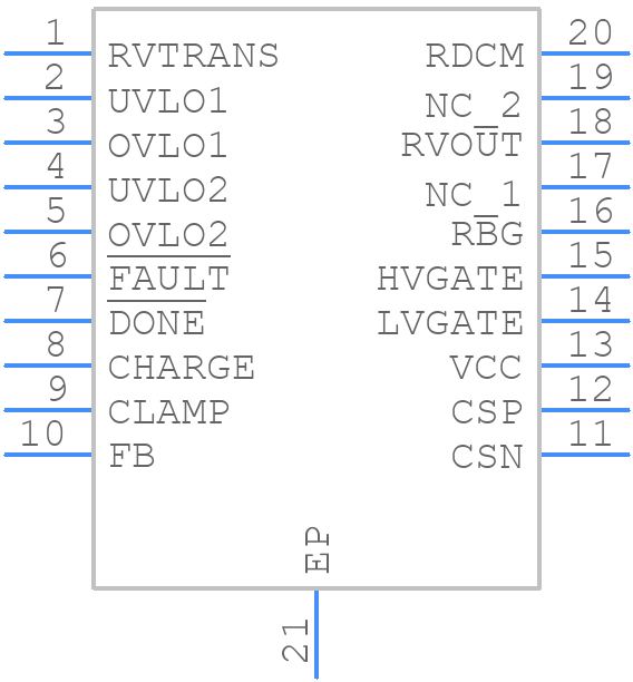 LT3751EFEPBF - Analog Devices - PCB symbol