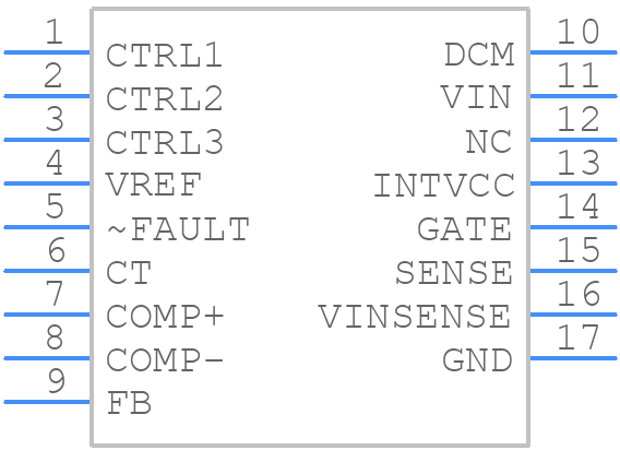 LT3799IMSEPBF - Analog Devices - PCB symbol