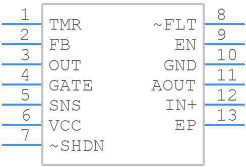 LT4356HDE-2PBF - Analog Devices - PCB symbol