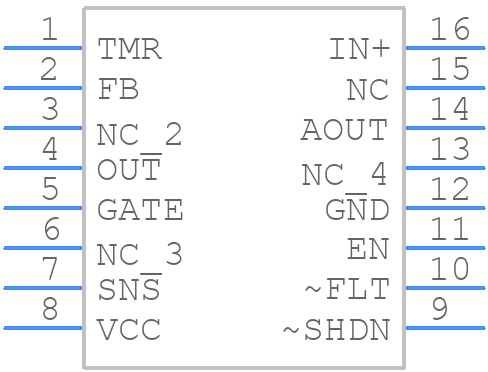 LT4356HS-3PBF - Analog Devices - PCB symbol