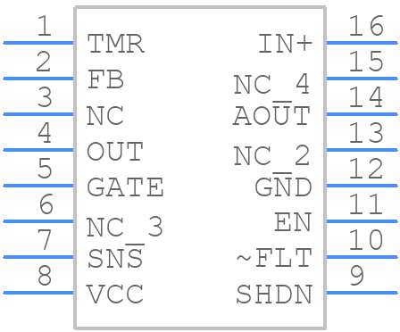 LT4356MPS-1PBF - Analog Devices - PCB symbol