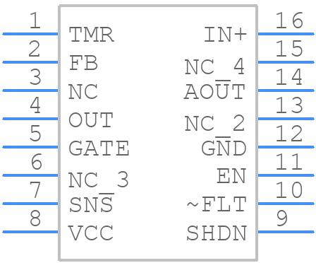 LT4356MPS-2 - Analog Devices - PCB symbol