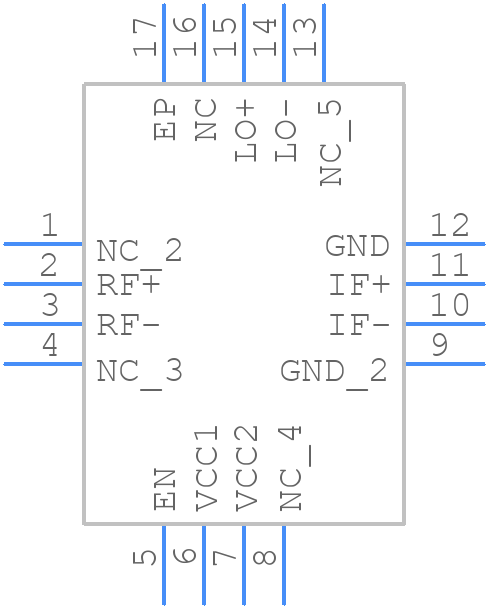 LT5522EUFPBF - Analog Devices - PCB symbol