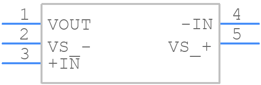 LT6220IS5PBF - Analog Devices - PCB symbol