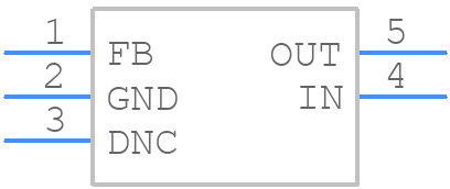 LT6650CS5PBF - Analog Devices - PCB symbol
