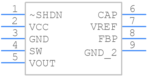 LT8410EDC-1TRMPBF - Analog Devices - PCB symbol