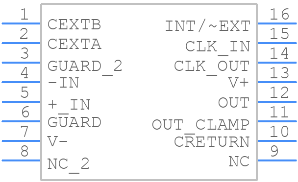 LTC1052CSWPBF - Analog Devices - PCB symbol