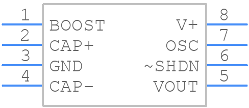 LTC1144IS8PBF - Analog Devices - PCB symbol