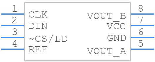 LTC1448CS8PBF - Analog Devices - PCB symbol