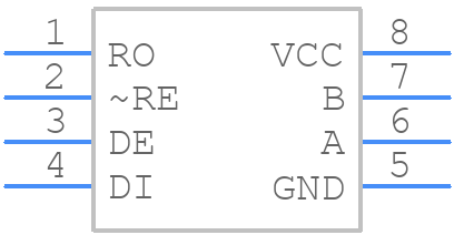 LTC1485IS8PBF - Analog Devices - PCB symbol