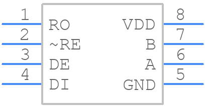 LTC1685CS8PBF - Analog Devices - PCB symbol
