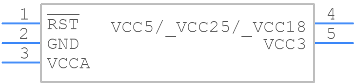 LTC1728ES5-5PBF - Analog Devices - PCB symbol