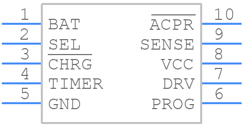 LTC1732EMS-4.2TR - Analog Devices - PCB symbol