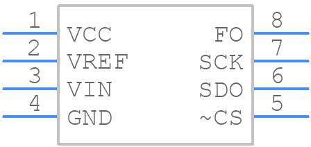 LTC2420CS8PBF - Analog Devices - PCB symbol
