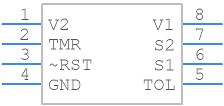 LTC2905ITS8PBF - Analog Devices - PCB symbol
