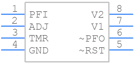 LTC2911CTS8-3TRMPBF - Analog Devices - PCB symbol