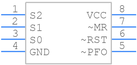 LTC2935ITS8-4TRPBF - Analog Devices - PCB symbol