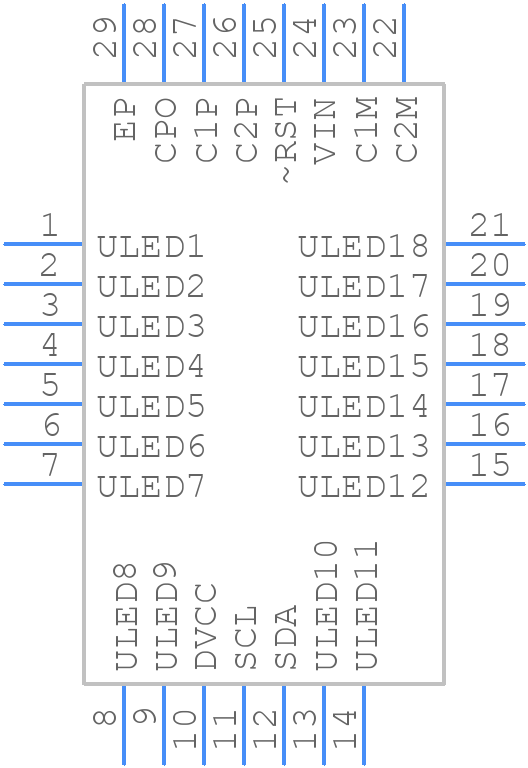 LTC3220EPF-1PBF - Analog Devices - PCB symbol