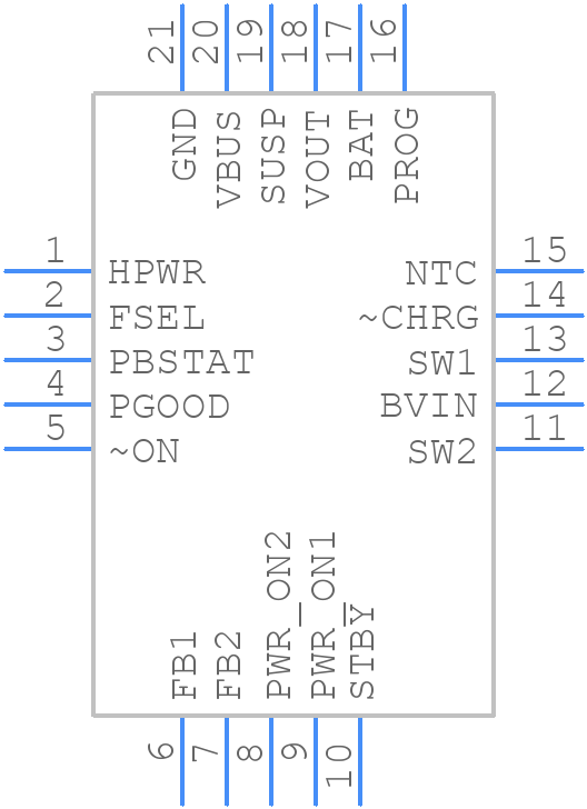 LTC3554EUDTRPBF - Analog Devices - PCB symbol