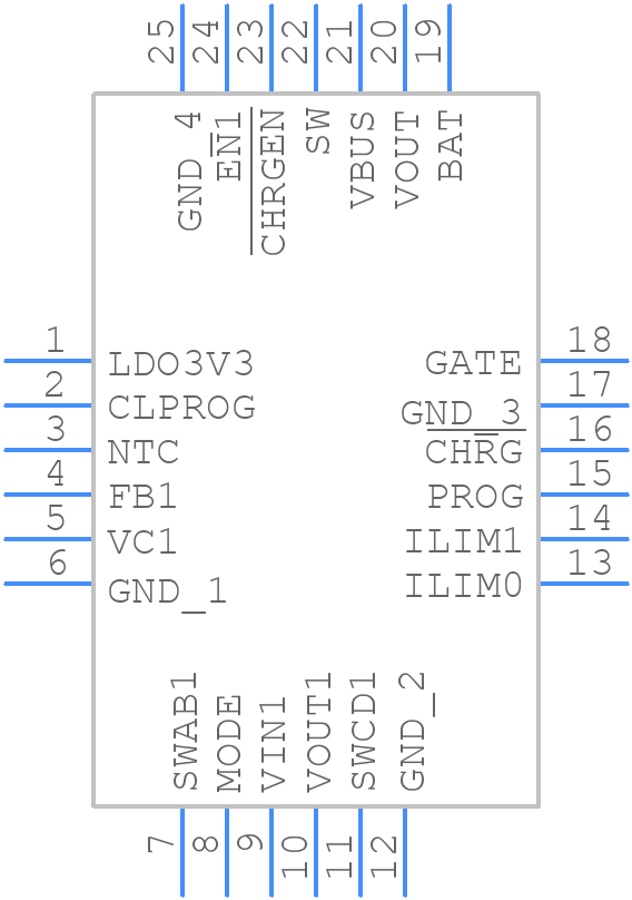 LTC3566EUFPBF - Analog Devices - PCB symbol