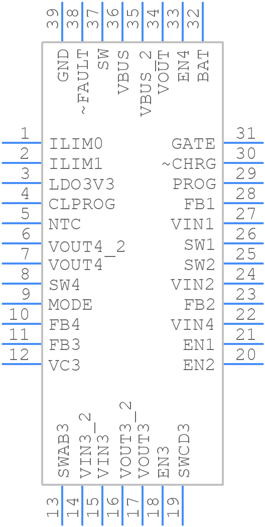 LTC3586EUFE-1PBF - Analog Devices - PCB symbol