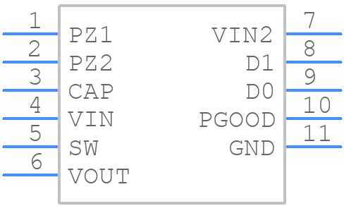 LTC3588EDD-1PBF - Analog Devices - PCB symbol
