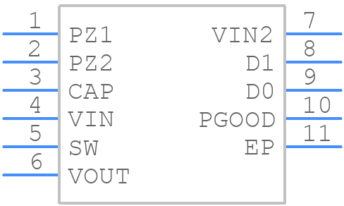 LTC3588EMSE-2TRPBF - Analog Devices - PCB symbol