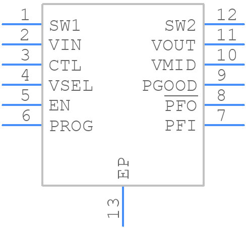 LTC3625EDETRPBF - Analog Devices - PCB symbol