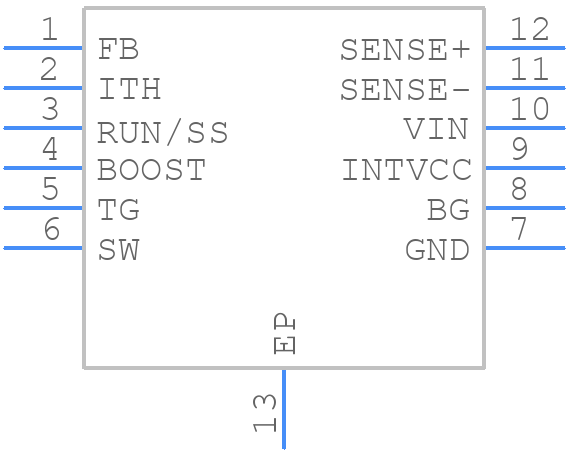 LTC3854EMSETRPBF - Analog Devices - PCB symbol