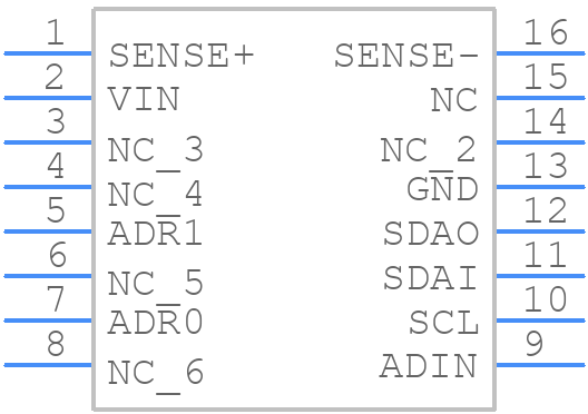 LTC4151CS-2TRPBF - Analog Devices - PCB symbol