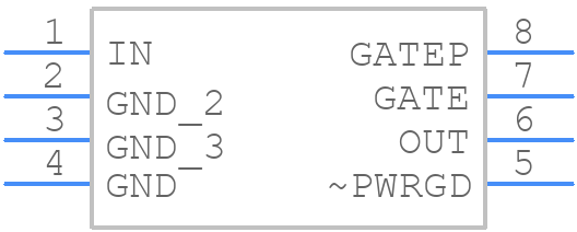 LTC4360CSC8-2TRMPBF - Analog Devices - PCB symbol