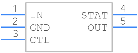 LTC4411ES5TRMPBF - Analog Devices - PCB symbol